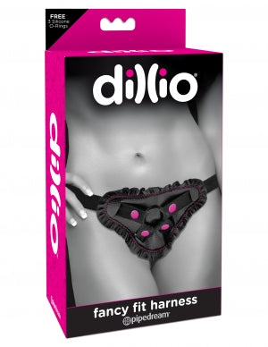 Dillio Fancy Fit Harness Pink Dong