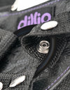 Dillio 6 Strap On Suspender Harness Set Purple "