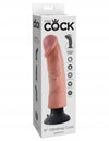 King Cock 9in Cock Flesh Vibrating