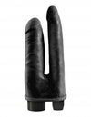 King Cock Double Penetrator Black Double Vibrating