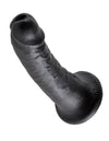 King Cock 6in Cock Black