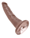 King Cock 7in Cock Brown