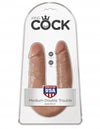 King Cock U Shaped Medium Double Trouble Tan