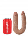 King Cock U Shaped Medium Double Trouble Tan