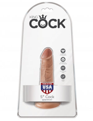 King Cock 5 Cock Tan "