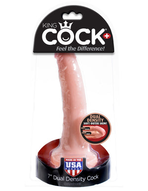 King Cock Dual Density 7 Cock Flesh "