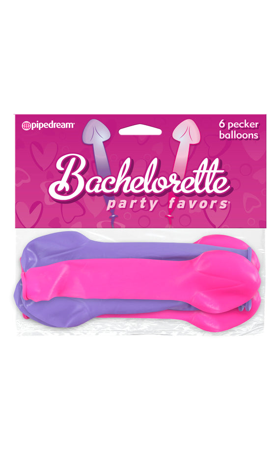Bachelorette Pecker Shaped Balloons