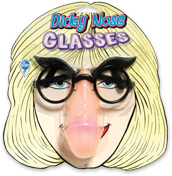 Phony Face Pecker Glasses