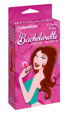 Bachelorette Candy Rings 8 Pieces