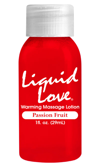 Liquid Love Warming Massage Lotion 1 Oz. Pass Fruit