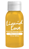Liquid Love Warming Massage Lotion 1 Oz. Pina Colada