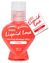 Mini Liquid Love Warming Massage Lotion 1.25 Oz. Cherry