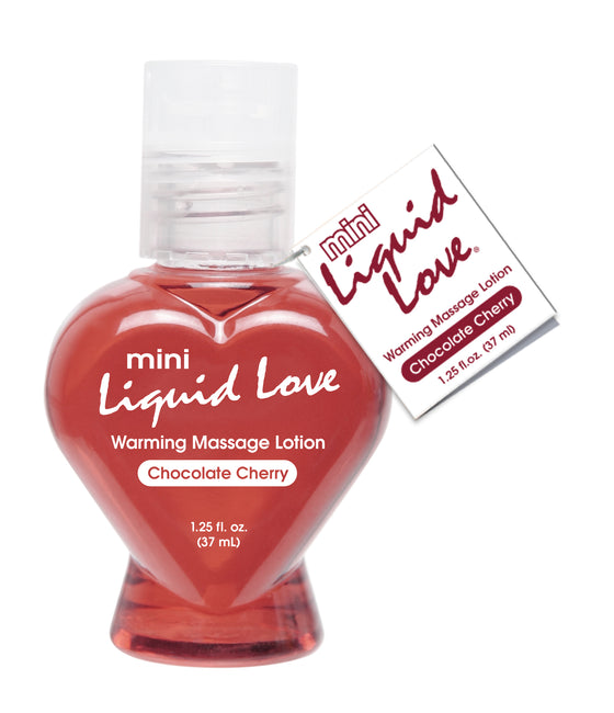 Mini Liquid Love Warming Massage Lotion 1.25 Oz. Chocol