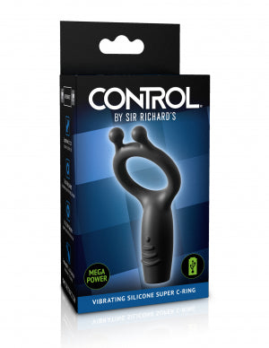 Sir Richard's Control Silicone Vibrating Super C Ring