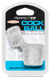 Perfect Fit Siliskin Cock & Ba Ball Clear