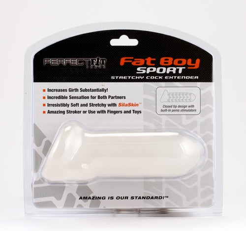 Perfect Fit Fat Boy Extender Sport 6.5in Clear