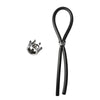 CRing Lasso Silver Crown Bead Silicone Black