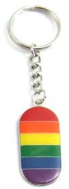 Enamel Key Chain Flag
