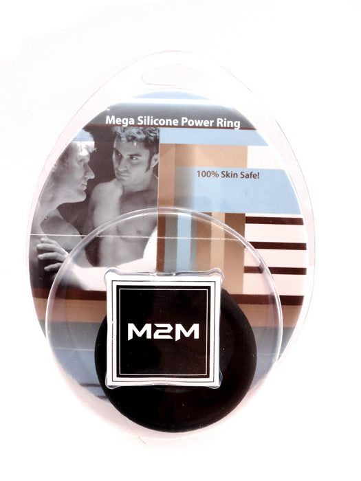 M2m Ring Silicone Super Stretch Black