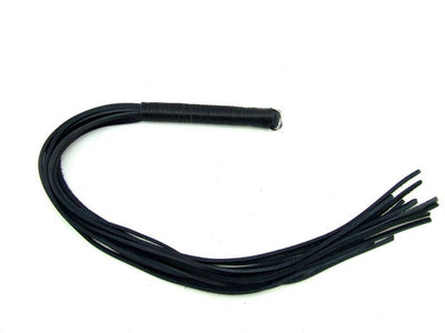 Whip Leather Thong 20 Black 