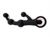 5 Function Prostate Probe WTaint Tickler Silicone Black