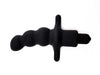 5 Function Bumpy Anal Plug Black