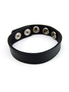 Ring Leather 5 Snaps Black