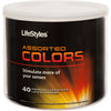 Lifestyles Assorted Colors 40 Pieces Bowl