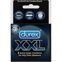 Durex Xxl Lubricated - 3pk