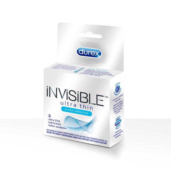 Durex Invisible 3pk