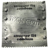 Iron Grip Snugger Fit Lubricated Condom 3pk