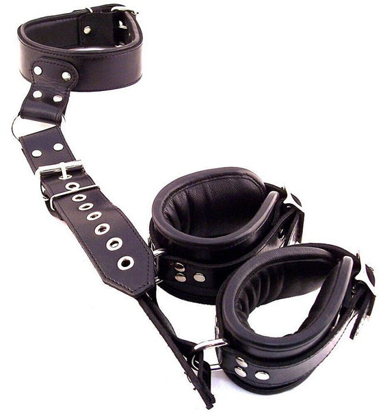 Neck To Wrist Restraint Black