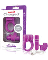 Screaming O Charged Combo #1 WC Ring & Finger Sleeve Purple