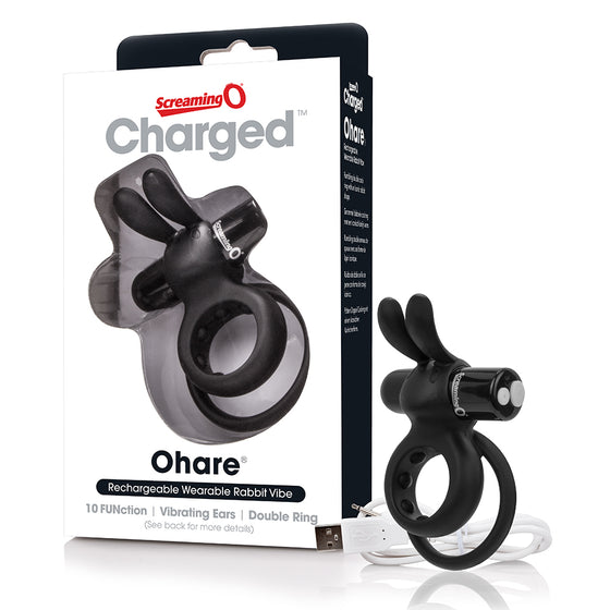 Screaming O Charged Ohare Vooom Mini Vibrator Black