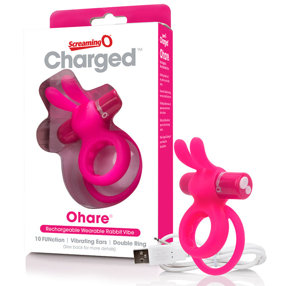 Screaming O Charged Ohare Vooom Mini Vibrator Pink