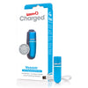 Screaming O Charged Vooom Rechargeable Bullet Vibrator Blue