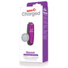 Screaming O Charged Vooom Rechargeable Bullet Vibrator Purple