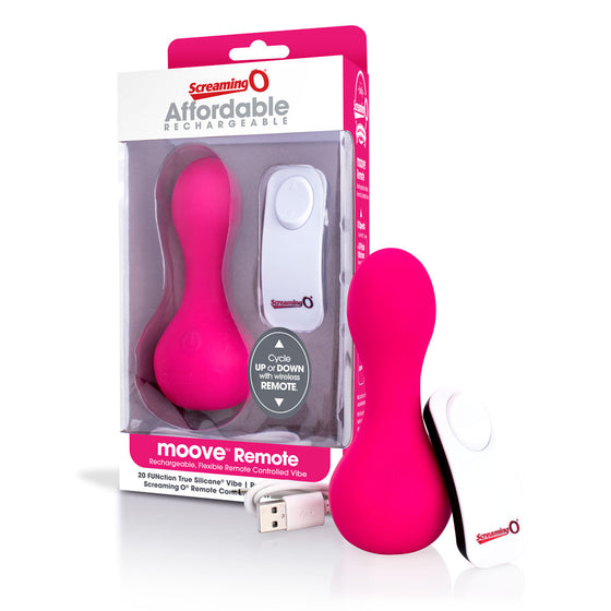 Screaming O Moove Remote Control Pink
