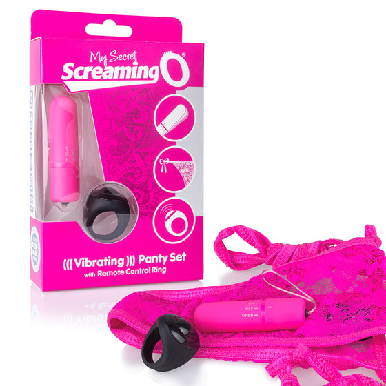 Screaming O Remote Control Panty Vibrator Pink