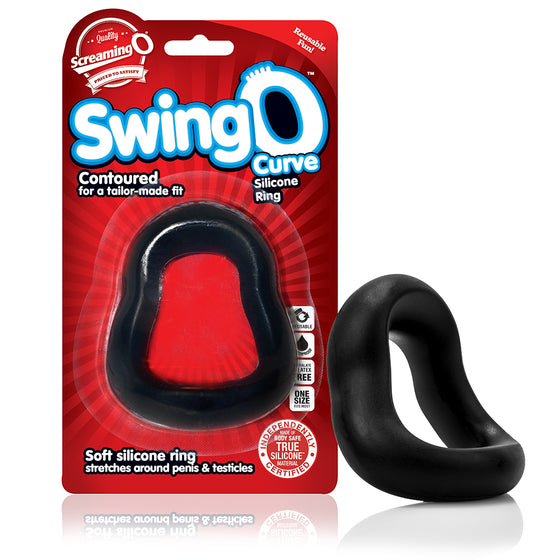 Screaming O Swing O Curved Black CRing