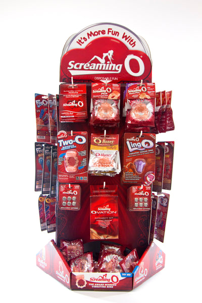 Screaming O Deluxe Spinning Display