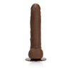 Emperor 6.75 Brown Silicone G 10 Function Vibratig Dildo "