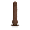 Emperor 6.75 Brown Silicone G 10 Function Vibratig Dildo "