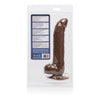 Emperor 6.75 Brown Silicone G 10 Function Vibratig Dildo "