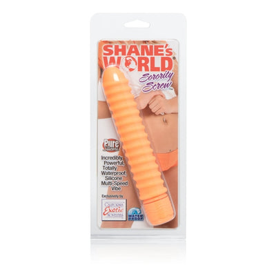 Shanes World Sorority Screw Vibrator Silicone Orange