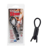 Stud Lasso Vibrating Silicone Black