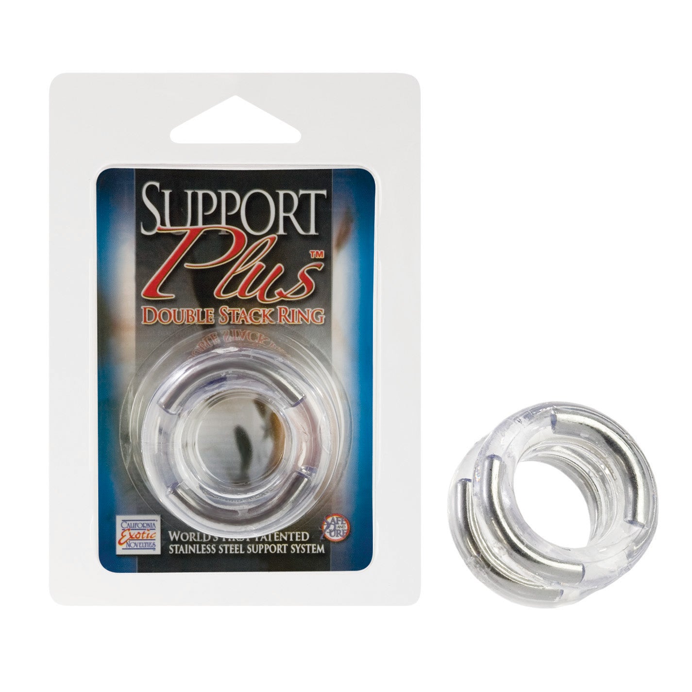Support Plus Double Stack Ring - MadLove.com