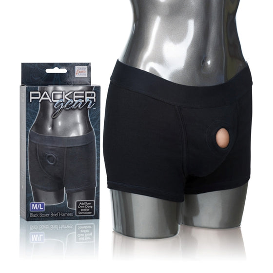 Packer Gear Black Boxer Harness ML