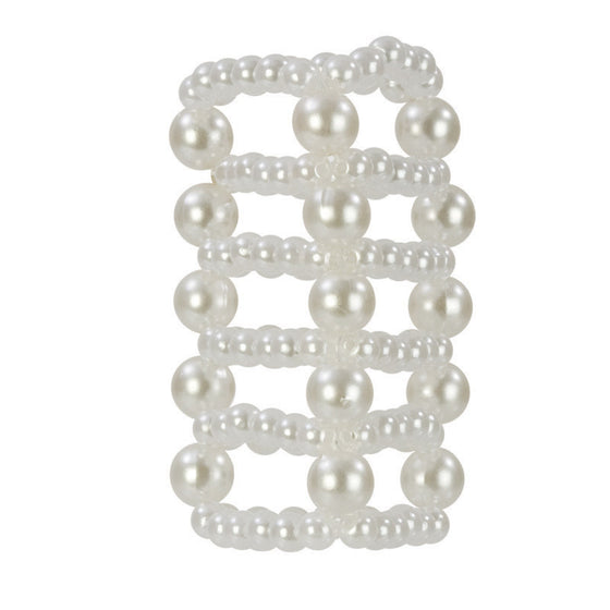 Basic Essentials Pearl Stroker Beads Large