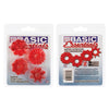 Basic Essentials 4 Pack Red